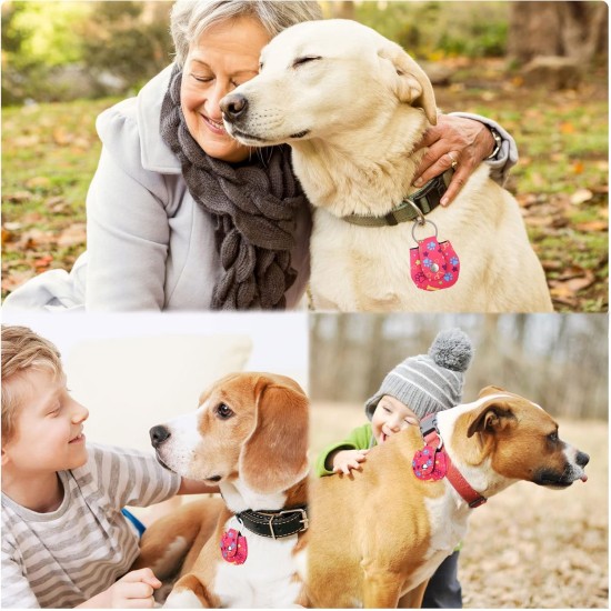 Pack of 2 Dog Tag Bag with Press Stud, Dog Tag, Military Dog ID Silencer, Ring Dog Silencer Delivered, Dog Tags, Address Tags for Dogs, Cats, ID Tag, Dog Tag, Animal Tag, Colourful Pack of 2 Dog Tag Bag with Press Stud, Dog Tag, Military Dog ID Silencer, Ring Dog Silencer Delivered, Dog Tags, Address Tags for Dogs, Cats, ID Tag, Dog Tag, Animal Tag, Colourful