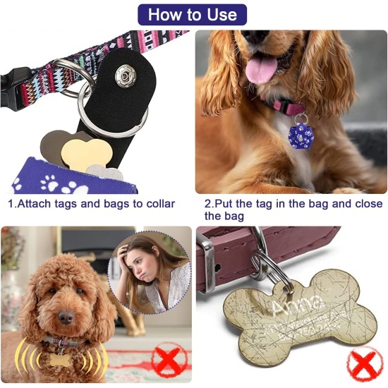 Pack of 2 Dog Tag Bag with Press Stud, Dog Tag, Military Dog ID Silencer, Ring Dog Silencer Delivered, Dog Tags, Address Tags for Dogs, Cats, ID Tag, Dog Tag, Animal Tag, Colourful Pack of 2 Dog Tag Bag with Press Stud, Dog Tag, Military Dog ID Silencer, Ring Dog Silencer Delivered, Dog Tags, Address Tags for Dogs, Cats, ID Tag, Dog Tag, Animal Tag, Colourful