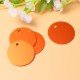 Pack of 25 Stamps, Blank Tags, Aluminium Alloy Round Tag with Hole, Pets Blank Tag, Traction Rope Pendant, Accessories for Puppies, Pets, DIY, 3.5 cm/1.4 Inches