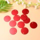 Pack of 25 Stamps, Blank Tags, Aluminium Alloy Round Tag with Hole, Pets Blank Tag, Traction Rope Pendant, Accessories for Puppies, Pets, DIY, 3.5 cm/1.4 Inches