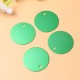 Pack of 25 Stamps, Blank Tags, Aluminium Alloy Round Tag with Hole, Pets Blank Tag, Traction Rope Pendant, Accessories for Puppies, Pets, DIY, 3.5 cm/1.4 Inches