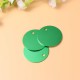 Pack of 25 Stamps, Blank Tags, Aluminium Alloy Round Tag with Hole, Pets Blank Tag, Traction Rope Pendant, Accessories for Puppies, Pets, DIY, 3.5 cm/1.4 Inches