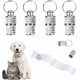 Pack of 4 Pet ID Tags, Address Tags for Dogs, Cats, Pet ID Address Tag, Waterproof, Collar Pendant for Cat and Dog, Prevent Loss of Pets Pack of 4 Pet ID Tags, Address Tags for Dogs, Cats, Pet ID Address Tag, Waterproof, Collar Pendant for Cat and Dog, Prevent Loss of Pets