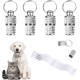 Pack of 4 Pet ID Tags, Address Tags for Dogs, Cats, Pet ID Address Tag, Waterproof, Collar Pendant for Cat and Dog, Prevent Loss of Pets Pack of 4 Pet ID Tags, Address Tags for Dogs, Cats, Pet ID Address Tag, Waterproof, Collar Pendant for Cat and Dog, Prevent Loss of Pets