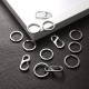 Pack of 6 Dog Tag Clips Pet ID Tag Clips with 18 Pieces Durable Stainless Steel Rings Personalised Clips Pet ID Tag Holder for Cats Dogs Collars Harnesses in 3 Sizes Pack of 6 Dog Tag Clips Pet ID Tag Clips with 18 Pieces Durable Stainless Steel Rings Personalised Clips Pet ID Tag Holder for Cats Dogs Collars Harnesses in 3 Sizes