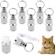 Pack of 6 Personalised Address Tags for Dogs Cats, Dog Collar Tags with Key Ring, Waterproof Pets Dogs Cats Accessories, Address Capsule for Pets, Cats, Dogs Pack of 6 Personalised Address Tags for Dogs Cats, Dog Collar Tags with Key Ring, Waterproof Pets Dogs Cats Accessories, Address Capsule for Pets, Cats, Dogs