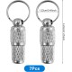Pack of 7 Personalised Address Tags for Dogs Cats, Dog Collar Pendants, Key Ring, Address Tag Dogs, Address Capsule for Pets, Cats, Dogs Pack of 7 Personalised Address Tags for Dogs Cats, Dog Collar Pendants, Key Ring, Address Tag Dogs, Address Capsule for Pets, Cats, Dogs