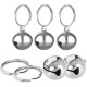Pamtns Silver Bells Jingle Bells Pack of 5 Bells Silver Dog Bell Hunting Silver Jingle Bells Dog Bells Key Rings Metal Bell Dog for Dogs Collar Decor Pamtns Silver Bells Jingle Bells Pack of 5 Bells Silver Dog Bell Hunting Silver Jingle Bells Dog Bells Key Rings Metal Bell Dog for Dogs Collar Decor