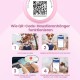 PawView Purple NFC Pet ID Tag - QR Code Anti-Lost Protection for Dogs & Cats, Customizable Smart Tag, Waterproof Silicone, No Subscription Fees PawView Purple NFC Pet ID Tag - QR Code Anti-Lost Protection for Dogs & Cats, Customizable Smart Tag, Waterproof Silicone, No Subscription Fees