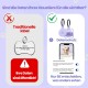 PawView Purple NFC Pet ID Tag - QR Code Anti-Lost Protection for Dogs & Cats, Customizable Smart Tag, Waterproof Silicone, No Subscription Fees PawView Purple NFC Pet ID Tag - QR Code Anti-Lost Protection for Dogs & Cats, Customizable Smart Tag, Waterproof Silicone, No Subscription Fees