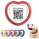 PawView Purple NFC Pet ID Tag - QR Code Anti-Lost Protection for Dogs & Cats, Customizable Smart Tag, Waterproof Silicone, No Subscription Fees PawView Purple NFC Pet ID Tag - QR Code Anti-Lost Protection for Dogs & Cats, Customizable Smart Tag, Waterproof Silicone, No Subscription Fees