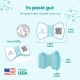 PawView Purple NFC Pet ID Tag - QR Code Anti-Lost Protection for Dogs & Cats, Customizable Smart Tag, Waterproof Silicone, No Subscription Fees PawView Purple NFC Pet ID Tag - QR Code Anti-Lost Protection for Dogs & Cats, Customizable Smart Tag, Waterproof Silicone, No Subscription Fees