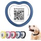 PawView Purple NFC Pet ID Tag - QR Code Anti-Lost Protection for Dogs & Cats, Customizable Smart Tag, Waterproof Silicone, No Subscription Fees PawView Purple NFC Pet ID Tag - QR Code Anti-Lost Protection for Dogs & Cats, Customizable Smart Tag, Waterproof Silicone, No Subscription Fees