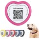 PawView Purple NFC Pet ID Tag - QR Code Anti-Lost Protection for Dogs & Cats, Customizable Smart Tag, Waterproof Silicone, No Subscription Fees PawView Purple NFC Pet ID Tag - QR Code Anti-Lost Protection for Dogs & Cats, Customizable Smart Tag, Waterproof Silicone, No Subscription Fees