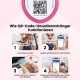 PawView Purple NFC Pet ID Tag - QR Code Anti-Lost Protection for Dogs & Cats, Customizable Smart Tag, Waterproof Silicone, No Subscription Fees PawView Purple NFC Pet ID Tag - QR Code Anti-Lost Protection for Dogs & Cats, Customizable Smart Tag, Waterproof Silicone, No Subscription Fees