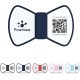PawView Purple NFC Pet ID Tag - QR Code Anti-Lost Protection for Dogs & Cats, Customizable Smart Tag, Waterproof Silicone, No Subscription Fees PawView Purple NFC Pet ID Tag - QR Code Anti-Lost Protection for Dogs & Cats, Customizable Smart Tag, Waterproof Silicone, No Subscription Fees