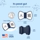 PawView Purple NFC Pet ID Tag - QR Code Anti-Lost Protection for Dogs & Cats, Customizable Smart Tag, Waterproof Silicone, No Subscription Fees PawView Purple NFC Pet ID Tag - QR Code Anti-Lost Protection for Dogs & Cats, Customizable Smart Tag, Waterproof Silicone, No Subscription Fees