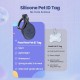 PawView Smart Pet ID Tag with QR Code & NFC - Waterproof Silicone Bow Tie Dog Tag for Lost Pet Recovery - Customizable, No GPS Required, Free App (Black) PawView Smart Pet ID Tag with QR Code & NFC - Waterproof Silicone Bow Tie Dog Tag for Lost Pet Recovery - Customizable, No GPS Required, Free App (Black)
