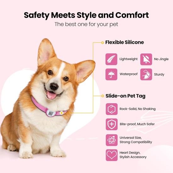 PawView Smart Pet ID Tag with QR Code & NFC - Waterproof Silicone Bow Tie Dog Tag for Lost Pet Recovery - Customizable, No GPS Required, Free App (Black) PawView Smart Pet ID Tag with QR Code & NFC - Waterproof Silicone Bow Tie Dog Tag for Lost Pet Recovery - Customizable, No GPS Required, Free App (Black)
