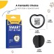 PawView Smart Pet ID Tag with QR Code & NFC - Waterproof Silicone Bow Tie Dog Tag for Lost Pet Recovery - Customizable, No GPS Required, Free App (Black) PawView Smart Pet ID Tag with QR Code & NFC - Waterproof Silicone Bow Tie Dog Tag for Lost Pet Recovery - Customizable, No GPS Required, Free App (Black)
