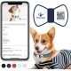 PawView Smart Pet ID Tag with QR Code & NFC - Waterproof Silicone Bow Tie Dog Tag for Lost Pet Recovery - Customizable, No GPS Required, Free App (Black) PawView Smart Pet ID Tag with QR Code & NFC - Waterproof Silicone Bow Tie Dog Tag for Lost Pet Recovery - Customizable, No GPS Required, Free App (Black)