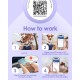 PawView Smart Pet ID Tag with QR Code & NFC - Waterproof Silicone Bow Tie Dog Tag for Lost Pet Recovery - Customizable, No GPS Required, Free App (Black) PawView Smart Pet ID Tag with QR Code & NFC - Waterproof Silicone Bow Tie Dog Tag for Lost Pet Recovery - Customizable, No GPS Required, Free App (Black)