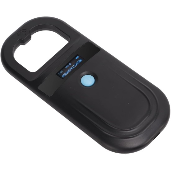 Pet Handheld Reader, Pet Microchip Scanner Black Eco-Friendly for Dogs for Cats Pet Handheld Reader, Pet Microchip Scanner Black Eco-Friendly for Dogs for Cats