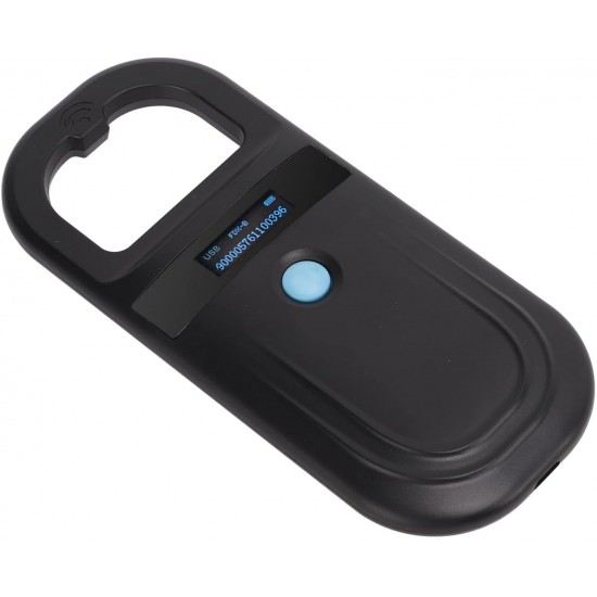 Pet Handheld Reader, Pet Microchip Scanner Black Eco-Friendly for Dogs for Cats Pet Handheld Reader, Pet Microchip Scanner Black Eco-Friendly for Dogs for Cats