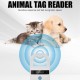 Pet ID Reader, White Animal Chip Reader, Microchip Reader for Dogs/Cats, Pet ID Pet Scanner, Pet Microchip Scanner, Pet Chip Reader for Animal Tracking Pet ID Reader, White Animal Chip Reader, Microchip Reader for Dogs/Cats, Pet ID Pet Scanner, Pet Microchip Scanner, Pet Chip Reader for Animal Tracking