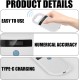 Pet ID Reader, White Animal Chip Reader, Microchip Reader for Dogs/Cats, Pet ID Pet Scanner, Pet Microchip Scanner, Pet Chip Reader for Animal Tracking Pet ID Reader, White Animal Chip Reader, Microchip Reader for Dogs/Cats, Pet ID Pet Scanner, Pet Microchip Scanner, Pet Chip Reader for Animal Tracking