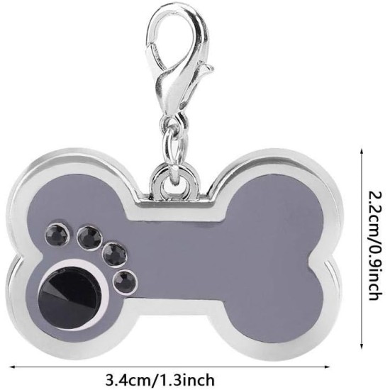 Pet ID Tag Dog Tag Personalised Pet ID Tag Pet Identification Tags Cat Tag Dog Tag Pendant Address Tag for Dog Collar for Cat and Dog (Purple) Pet ID Tag Dog Tag Personalised Pet ID Tag Pet Identification Tags Cat Tag Dog Tag Pendant Address Tag for Dog Collar for Cat and Dog (Purple)