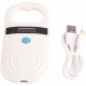 Pet Microchip Reader, RFID Portable Animal Chip ID Scanner Rechargeable Tag Scanner with Data Storage OLED Display EMID FDXB ISO11784 11785 Chip Registration Dogs Pets Cats