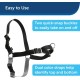 PetSafe, Easy Walk Dog Harness, The Ultimate No Pull Harness for Walks, Take Control and Teach Better Leash Behavior Small, Petrol/Grey