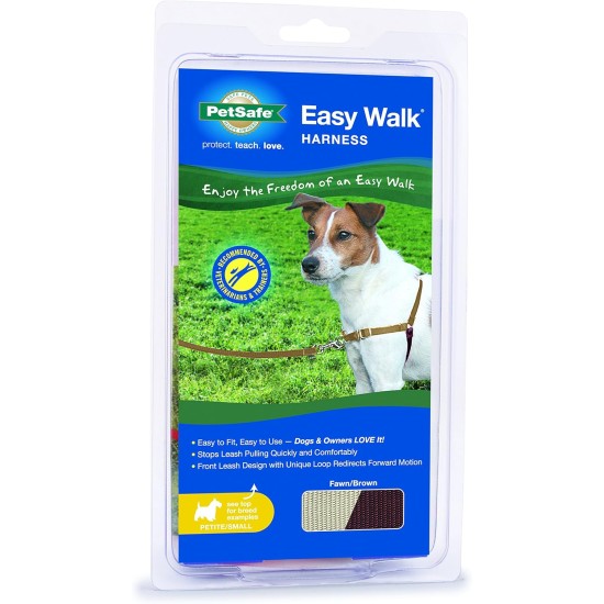 PetSafe, Easy Walk Dog Harness, The Ultimate No Pull Harness for Walks, Take Control and Teach Better Leash Behavior Small, Petrol/Grey PetSafe, Easy Walk Dog Harness, The Ultimate No Pull Harness for Walks, Take Control and Teach Better Leash Behavior Small, Petrol/Grey