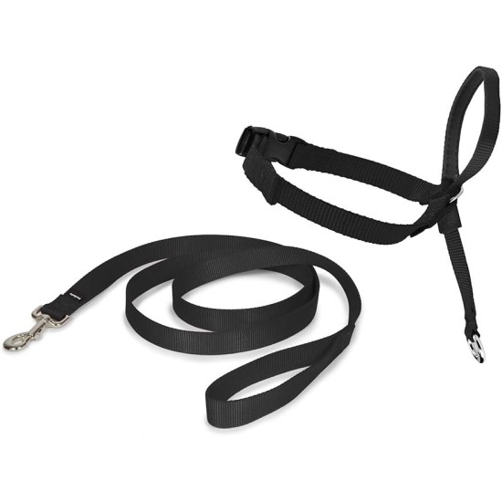 PetSafe, Easy Walk Headcollar, Black, Large, No Pull, Control, Training, for small / medium/ large dogs PetSafe, Easy Walk Headcollar, Black, Large, No Pull, Control, Training, for small / medium/ large dogs