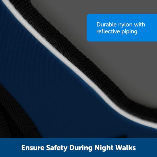 PetSafe EasySport Dog Harness, Adjustable Padded Dog Harness with Control Handle and Reflective Piping, by The Makers of The Easy Walk Harness, Orange, Large PetSafe EasySport Dog Harness, Adjustable Padded Dog Harness with Control Handle and Reflective Piping, by The Makers of The Easy Walk Harness, Orange, Large