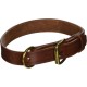 Petego La CINOPELCA Dog Collar Classic Leather Smooth Finish Flat Collar