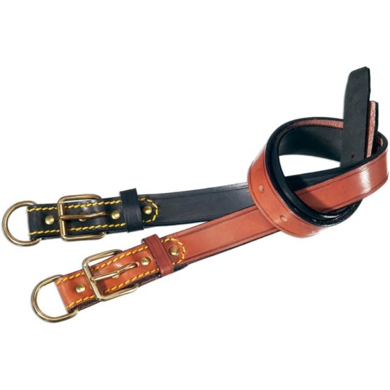 Petego La CINOPELCA Dog Collar Classic Leather Smooth Finish Flat Collar Petego La CINOPELCA Dog Collar Classic Leather Smooth Finish Flat Collar