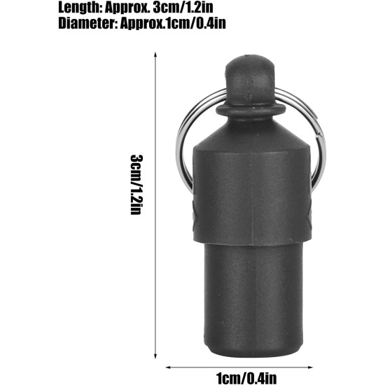 Pssopp Address Tags Pack of 20 Dog ID Tag Mini Anti Lost Pet Tube Tag Waterproof Plastic ID Name Tags Dog Collar Pendant Label for Dogs Puppies Cats, black, Small Pssopp Address Tags Pack of 20 Dog ID Tag Mini Anti Lost Pet Tube Tag Waterproof Plastic ID Name Tags Dog Collar Pendant Label for Dogs Puppies Cats, black, Small