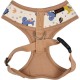 Puppia Spring and Summer Fashion Over-The-Head Dog Harness, Beige_Minmi, Medium Puppia Spring and Summer Fashion Over-The-Head Dog Harness, Beige_Minmi, Medium