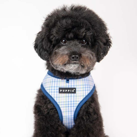 Puppia Spring and Summer Fashion Over-The-Head Dog Harness, Beige_Minmi, Medium Puppia Spring and Summer Fashion Over-The-Head Dog Harness, Beige_Minmi, Medium