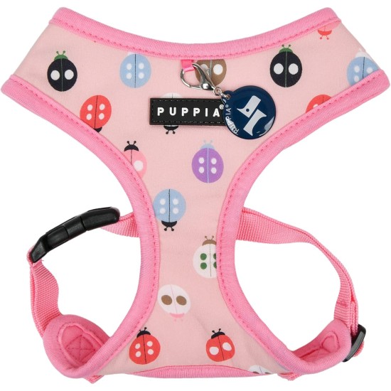 Puppia Spring and Summer Fashion Over-The-Head Dog Harness, Beige_Minmi, Medium Puppia Spring and Summer Fashion Over-The-Head Dog Harness, Beige_Minmi, Medium