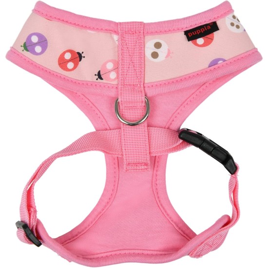Puppia Spring and Summer Fashion Over-The-Head Dog Harness, Beige_Minmi, Medium Puppia Spring and Summer Fashion Over-The-Head Dog Harness, Beige_Minmi, Medium