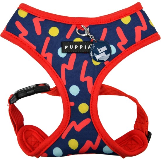 Puppia Spring and Summer Fashion Over-The-Head Dog Harness, Beige_Minmi, Medium Puppia Spring and Summer Fashion Over-The-Head Dog Harness, Beige_Minmi, Medium