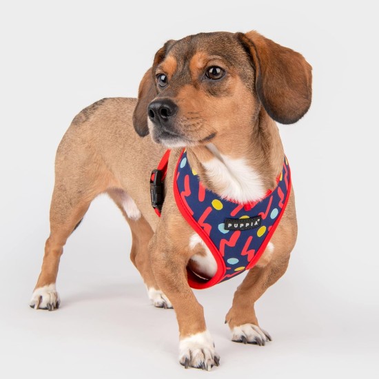 Puppia Spring and Summer Fashion Over-The-Head Dog Harness, Beige_Minmi, Medium Puppia Spring and Summer Fashion Over-The-Head Dog Harness, Beige_Minmi, Medium