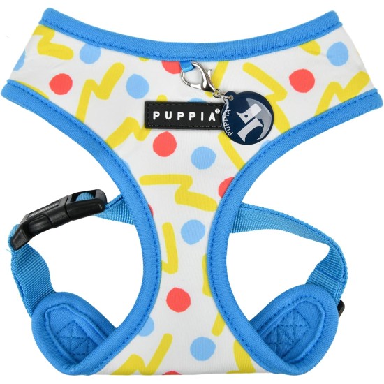 Puppia Spring and Summer Fashion Over-The-Head Dog Harness, Beige_Minmi, Medium Puppia Spring and Summer Fashion Over-The-Head Dog Harness, Beige_Minmi, Medium