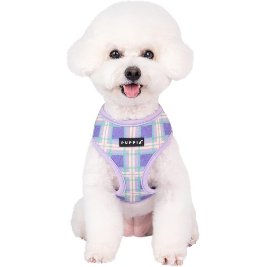 Puppia Spring and Summer Fashion Over-The-Head Dog Harness, Beige_Minmi, Medium Puppia Spring and Summer Fashion Over-The-Head Dog Harness, Beige_Minmi, Medium