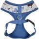 Puppia Spring and Summer Fashion Over-The-Head Dog Harness, Beige_Minmi, Medium Puppia Spring and Summer Fashion Over-The-Head Dog Harness, Beige_Minmi, Medium