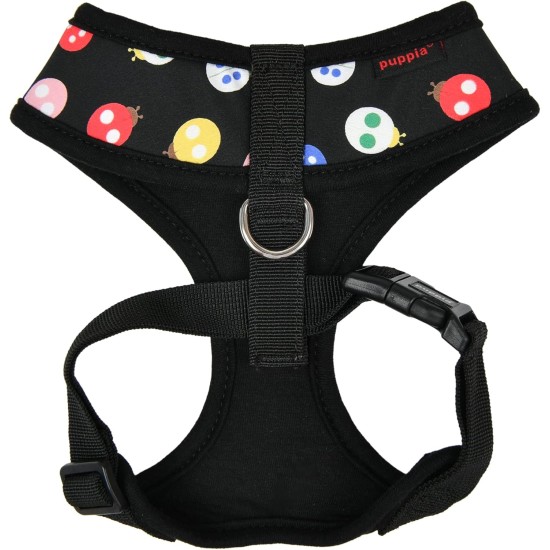 Puppia Spring and Summer Fashion Over-The-Head Dog Harness, Beige_Minmi, Medium Puppia Spring and Summer Fashion Over-The-Head Dog Harness, Beige_Minmi, Medium