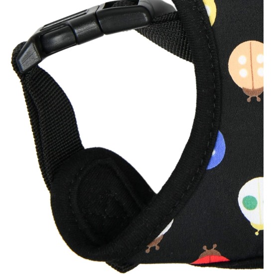 Puppia Spring and Summer Fashion Over-The-Head Dog Harness, Beige_Minmi, Medium Puppia Spring and Summer Fashion Over-The-Head Dog Harness, Beige_Minmi, Medium